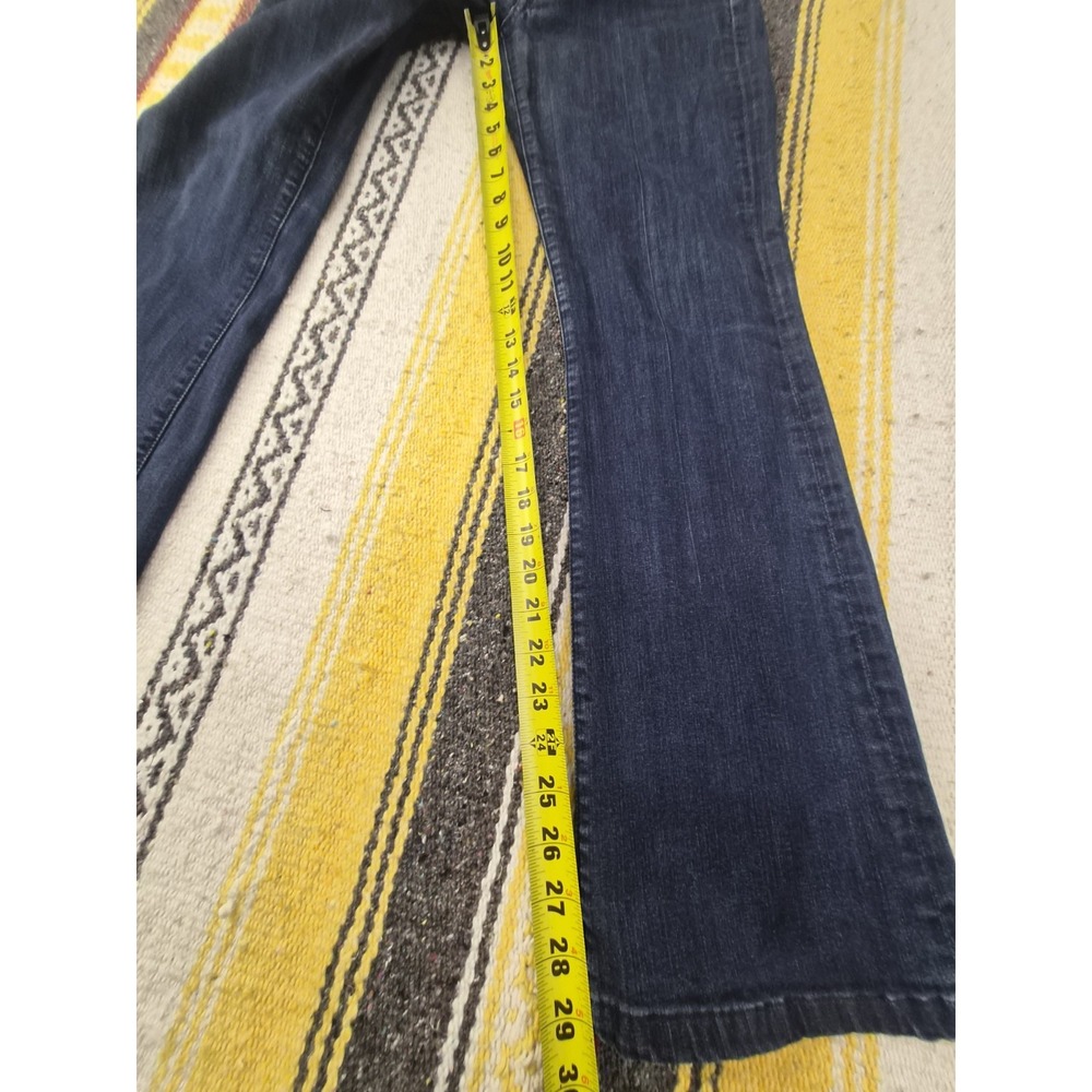 7 For All Mankind Kimmie Bootcut Jeans - Women's Size 28 - Dark Wash - Picture 8 of 11